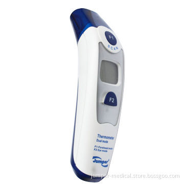 Dual Mode Infrared Thermometer, From the Forehead or By Insertion in the Ear-Babies Adult childNew